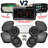 Cicada Audio CHX Stage 4 Plug & Play Amp And Speaker Package With Soundstream Reserve V2 Radio For 2015-2023 Harley Davidson® Road Glide