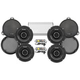 Cicada Audio CHX Stage 4 Plug & Play Amp and Speaker Package For 2020-2021 Harley Davidson® CVO Tri Glide with Factory or Existing Soundstream Reserve Radios