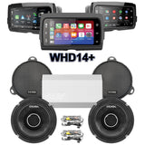 Cicada Audio CHX Stage 2 Plug & Play Amp and Speaker Package With Soundstream Reserve WHD14+ Radio For 2014-2023 Harley Davidson® Street Glide, Electra Glide, and Ultra
