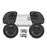 Cicada Audio CXK Stage 2 Plug & Play Amp and Speaker Package For 2015-2023 Harley Davidson® Road Glide with Factory or Existing SoundStream Reserve Radios