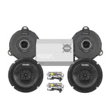 Cicada Audio CXK Stage 2 Plug & Play Amp and Speaker Package For 2014-2023 Harley Davidson® Street Glide, Electra Glide, and Ultra with Factory or Existing SoundStream Reserve Radios