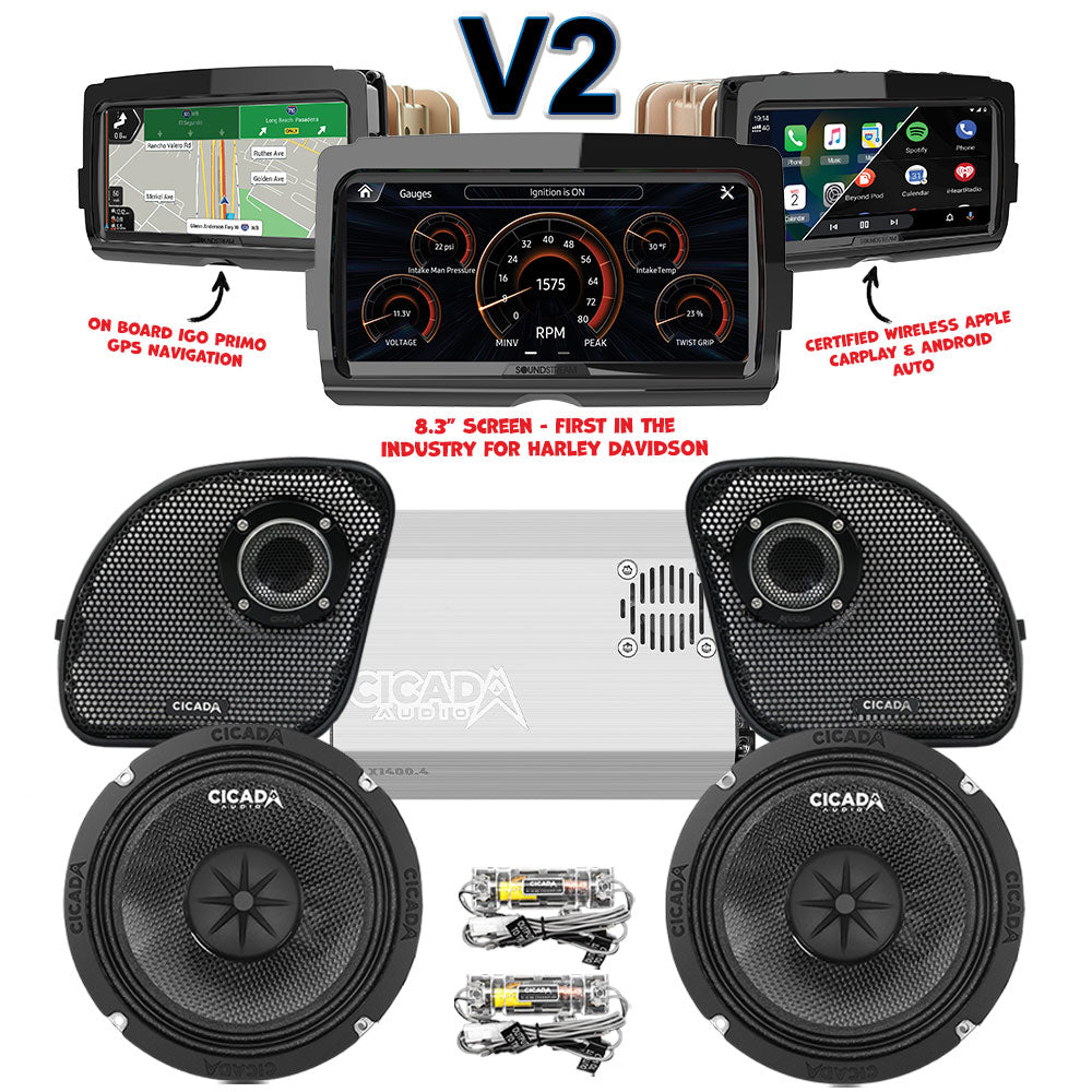 Cicada Audio CXK Stage 2 Plug & Play Amp and Speaker Package With