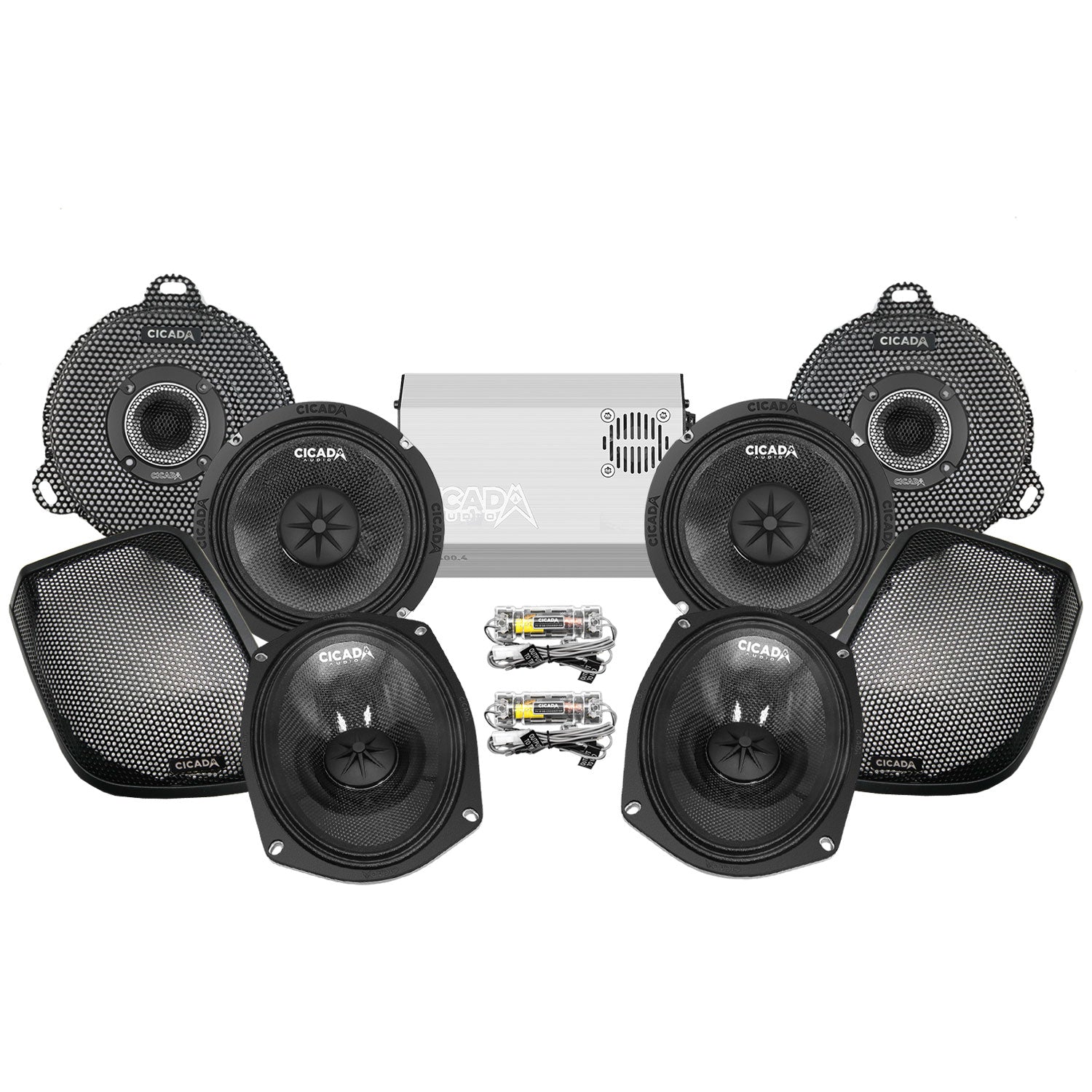 Cicada Audio CXK Stage 4 Plug & Play Amp and Speaker Package For