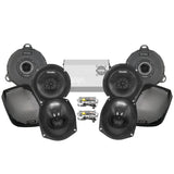 Cicada Audio CXK Stage 4 Plug & Play Amp and Speaker Package For 2014-2023 Harley Davidson® Street Glide, Electra Glide, and Ultra with Factory or Existing SoundStream Reserve Radios