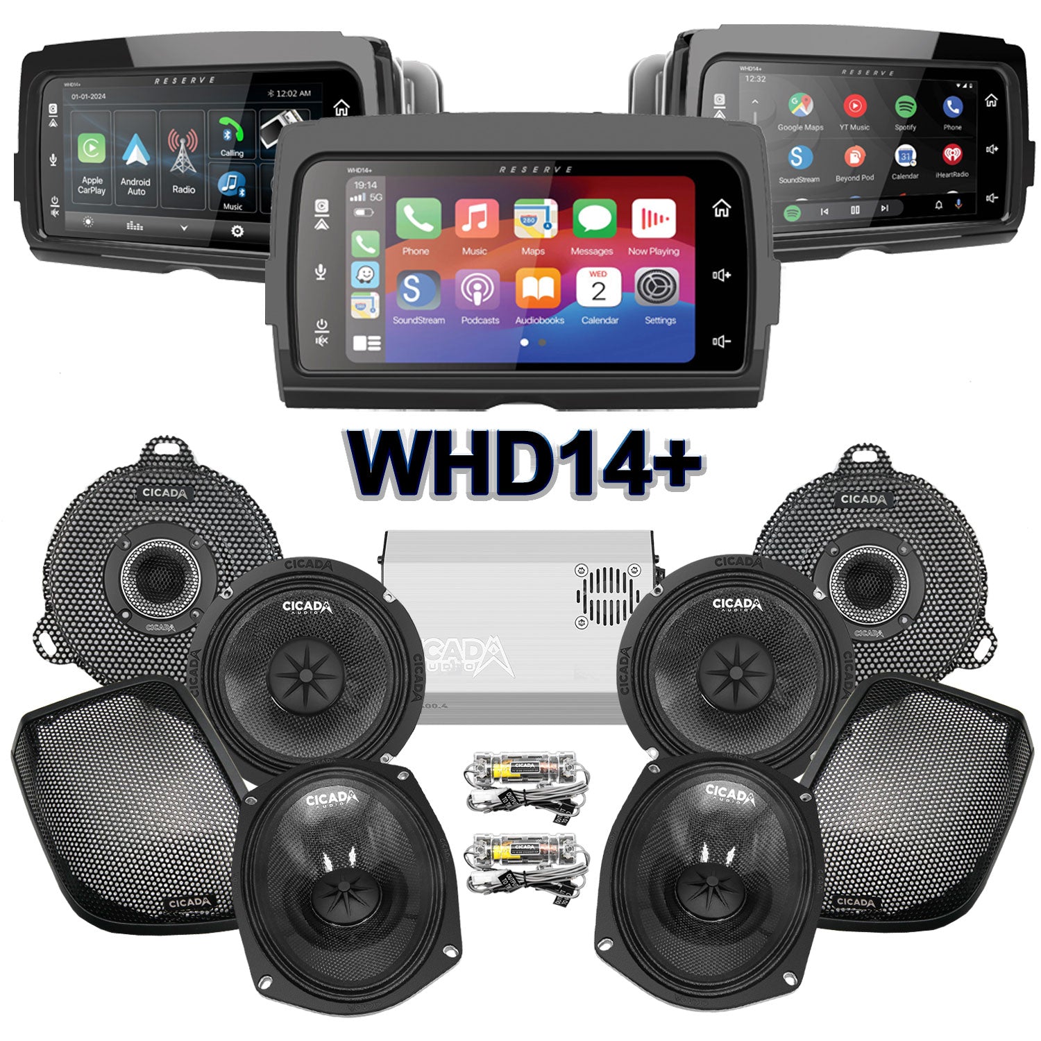 Cicada Audio CXK Stage 4 Plug & Play Amp And Speaker Package With