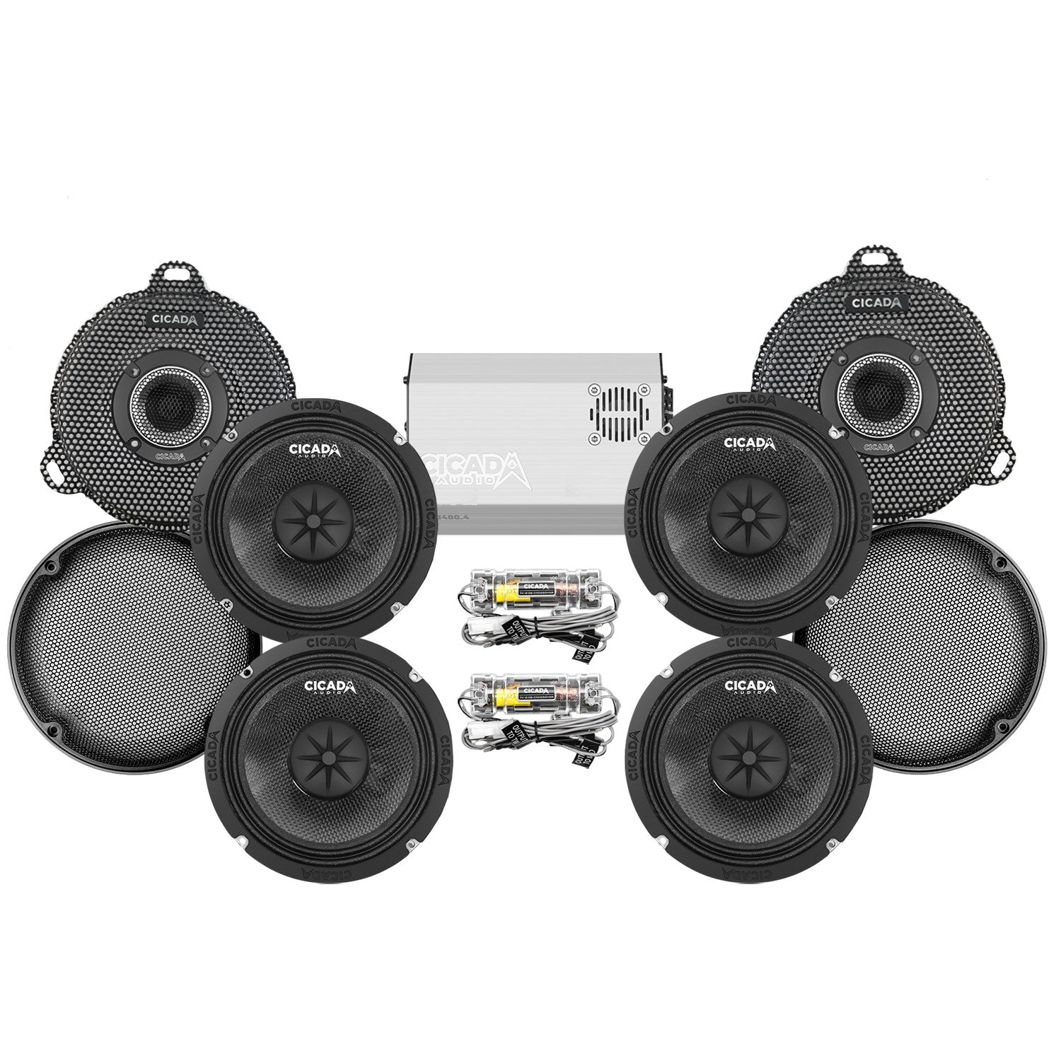 Cicada Audio CXK Stage 4 Plug & Play Amp and Speaker Package For