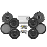 Cicada Audio CXK Stage 4 Plug & Play Amp and Speaker Package For 2014-2023 Harley Davidson® Electra Glide Ultra and Ultra Limited with Factory or Existing SoundStream Reserve Radios