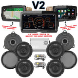 Cicada Audio CXK/CM Stage 4 Plug & Play Amp And Speaker Package With Soundstream Reserve V2 Radio For 2020-2021 Harley Davidson® CVO Tri Glide