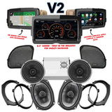Cicada Audio CXX / CMB Stage 4 Plug & Play Amp And Speaker Package With Soundstream Reserve V2 Radio For 2015-2021 Harley Davidson® CVO Road Glide