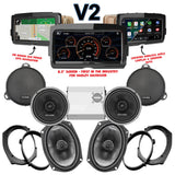 Cicada Audio CXX / CMB Stage 4 Plug & Play Amp And Speaker Package With Soundstream Reserve V2 Radio For 2021-2023 Harley Davidson® CVO Street Glide With HD Audio By Rockford