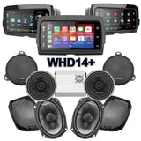 Cicada Audio CXX / CMB Stage 4 Plug & Play Amp And Speaker Package With Soundstream Reserve WHD14+ Radio For 2014-2023 Harley Davidson® Street Glide, Electra Glide, And Ultra