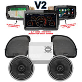 Cicada Audio CXX Stage 2 Plug & Play Amp and Speaker Package With Soundstream Reserve V2 Radio For 2015-2023 Harley Davidson® Road Glide