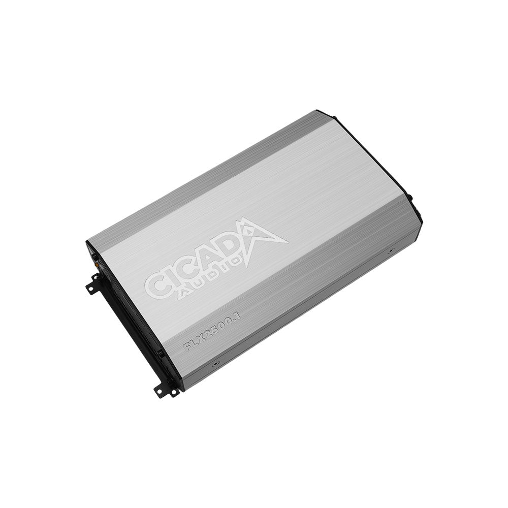 セルディア Cicada Audio FLX2500.1 2500W x1 Mono Pro Amplifier for Harley