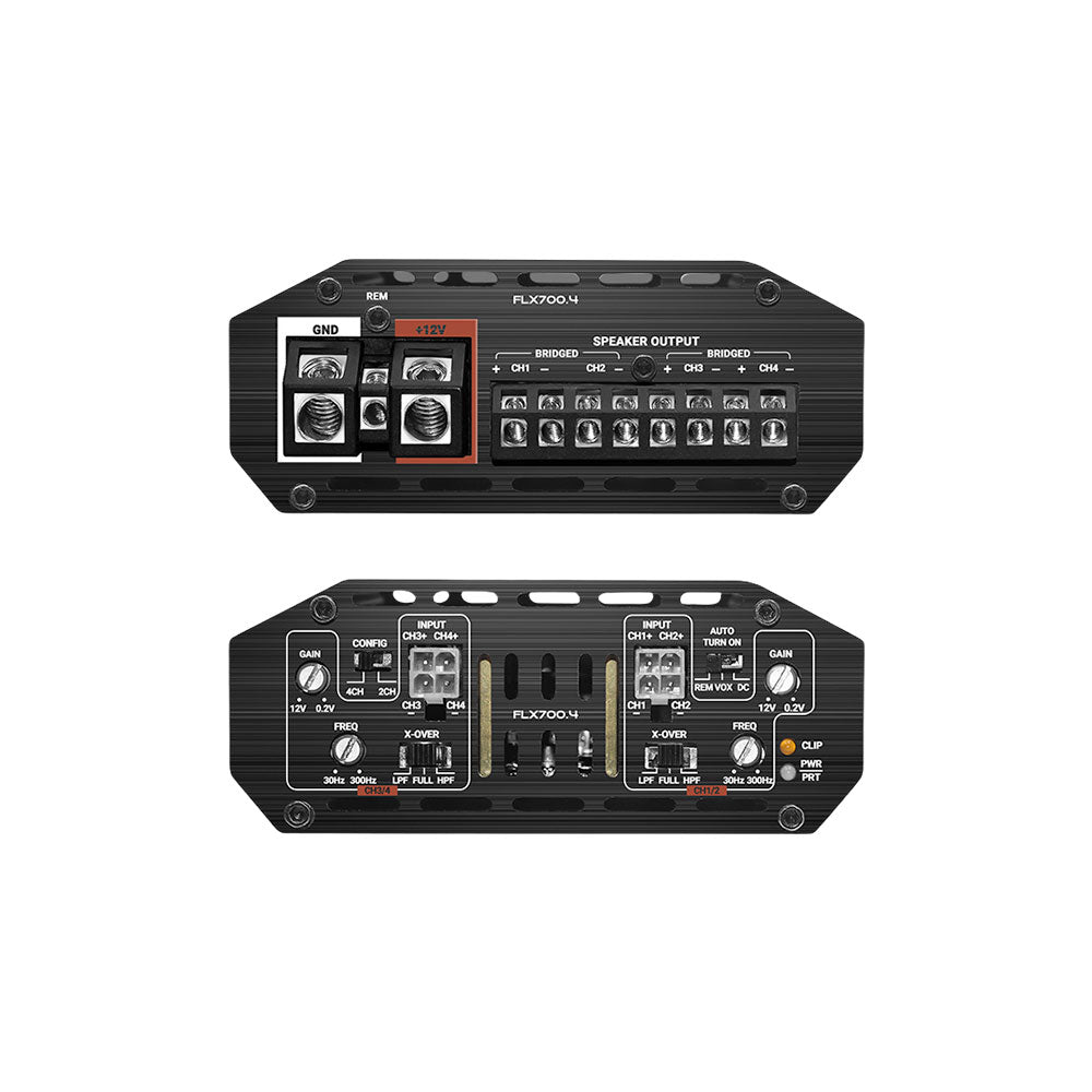 Cicada Audio FLX700.4 175w x 4CH Pro Amplifier for Harley Davidson