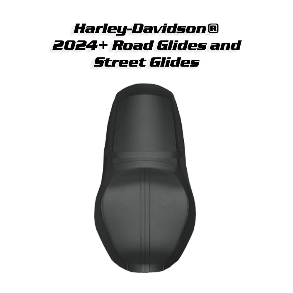 Breezy Ryder Custom Seat Cover for 2024-2025 Harley-Davidson® Street Glide and Road Glide Touring Motorcycles