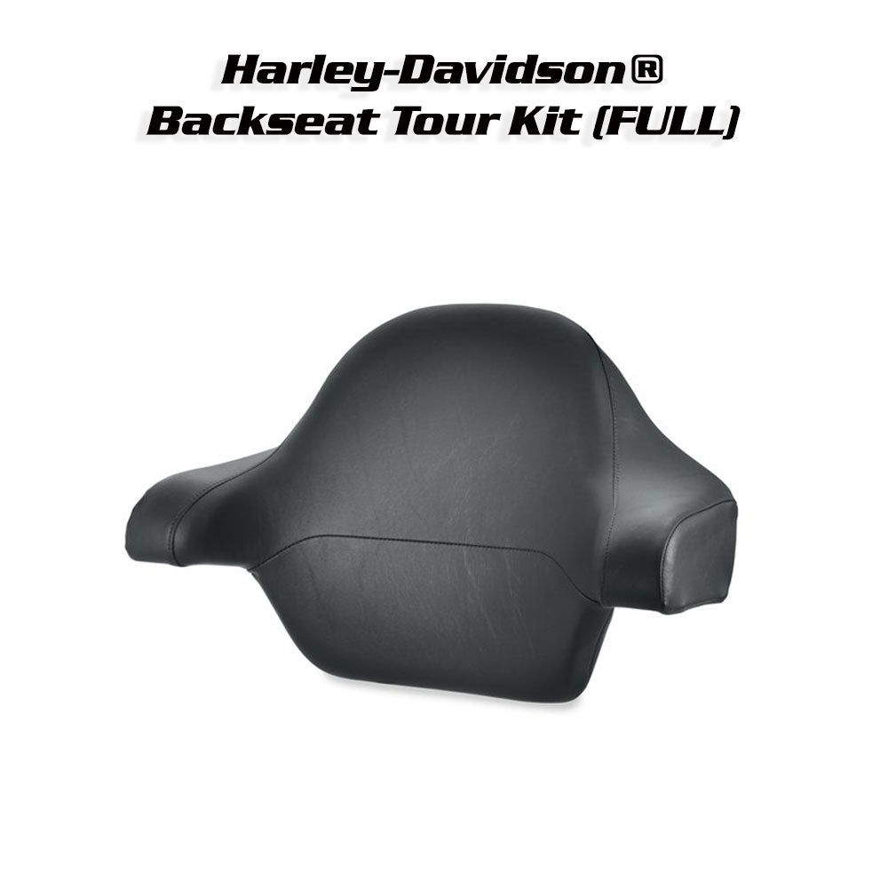 Breezy Ryder Custom Backrest Seat Cover for the backseat Tour Kit Standard Seats on Harley-Davidson® Motorcycles