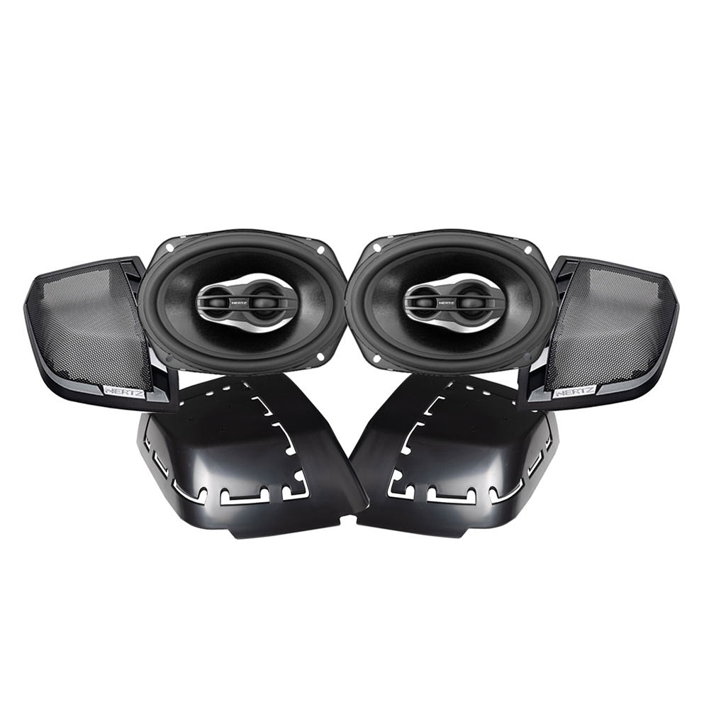 Hertz HD14H6x9 Saddle Bag Lid Kit with HD14H Cut Kit and SX690NEO