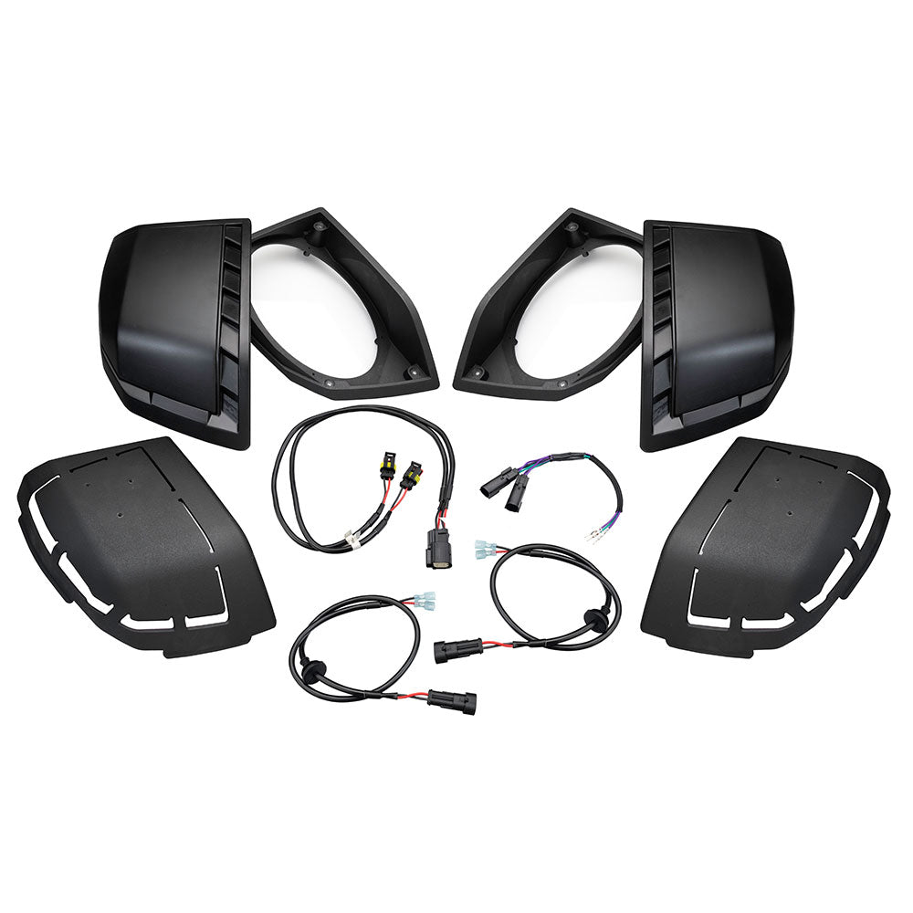 Hertz Premium Stage 4 Plug & Play Amp And Speaker Package For 2024-Up Harley Davidson® CVO Road Glide ST