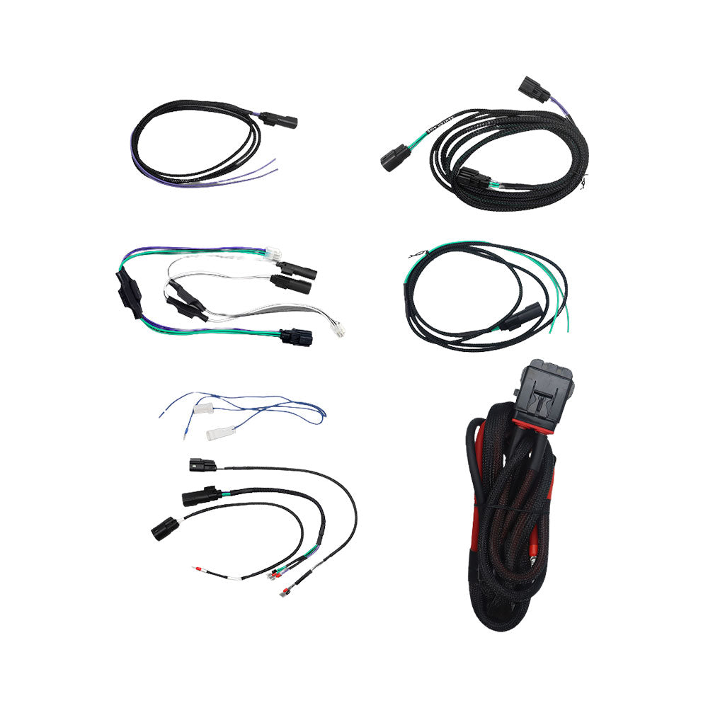 H4 Lead/Lead Upturn 2019～Sync～ Cicada Audio HDFLXPRO4K FLX 4 CH Amp Plug & Play Harness Kit with