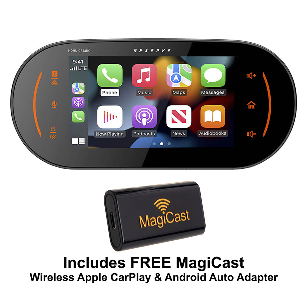 Precision Power HT Stage 4 Plug & Play Amp And Speaker Package With SoundStream Reserve HDHU.9813RG Radio For 1998-2013 Harley Davidson® Road Glide