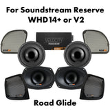 Velocity Stage 4 Plug & Play Amp and Speaker Package For 2015-2023 Harley Davidson® Road Glide and Road Glide Specials with Existing Soundstream Reserve WHD14+ or V2 Radio