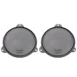 Hertz SX165NEO 6.5 inch 4 ohm Water Resistant Coax Speakers with Hertz HSGSG 6.5" Speaker Grille for Harley Davidson® Street Glide Motorcycles