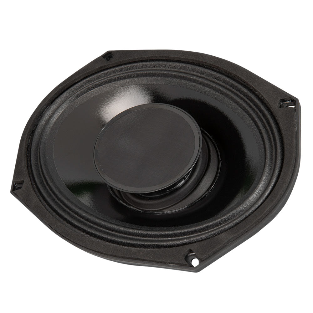 Precision Power HTW.694 6"x9” Weather Resistant 4 Ohm Horn-Loaded Speakers for Saddlebag Lid Locations on 1998-2025 Harley Davidson® Motorcycles