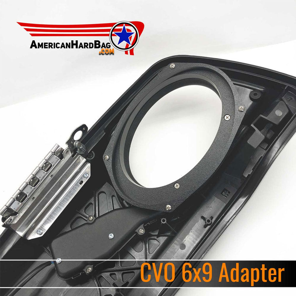 American Hard Bag ( IP-14-5X7-6X9 V2 ) 5x7" to 6x9" Speaker Adapter Kit For 2014-2023 Harley Davidson® Touring Models with Saddlebag Lids ( IP 14 5X7 6X9 V2 )