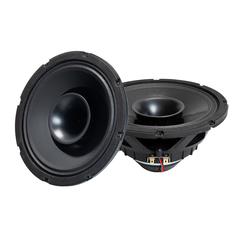 Precision Power MAS.802HT 8” Horn-Loaded Motorcycle Speakers for Fairing and Tour Pak Locations on Harley Davidson® Motorcycles