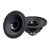 Precision Power MAS.802HT 8” Horn-Loaded Motorcycle Speakers for Fairing and Tour Pak Locations on Harley Davidson® Motorcycles