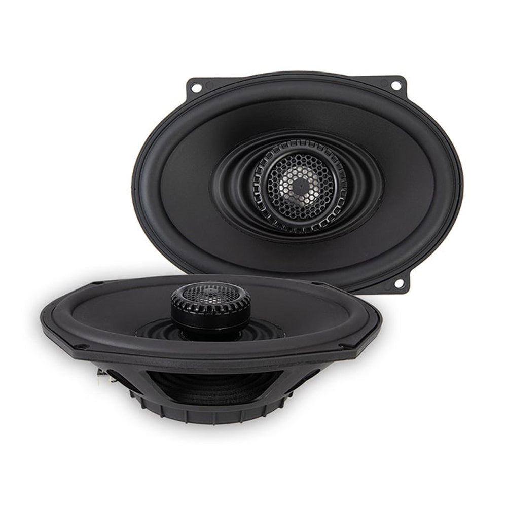 Power Precision MAS.572 5x7" 2-Ohm Premium Full Range Coaxial Speakers for Rear Locations on 2014-2023 Harley Davidson® Motorcycles