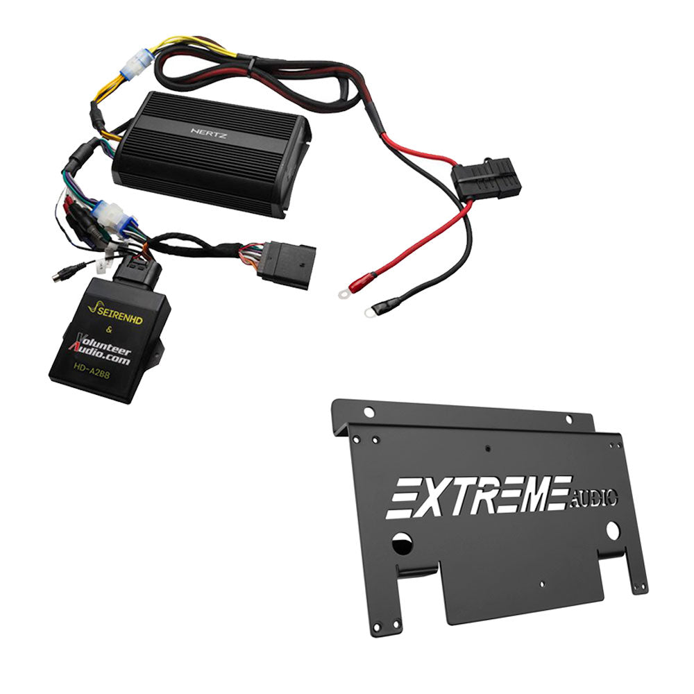 Hertz Premium SP4.900-A2B8 Plug & Play Amp Tuned for HD Audio by