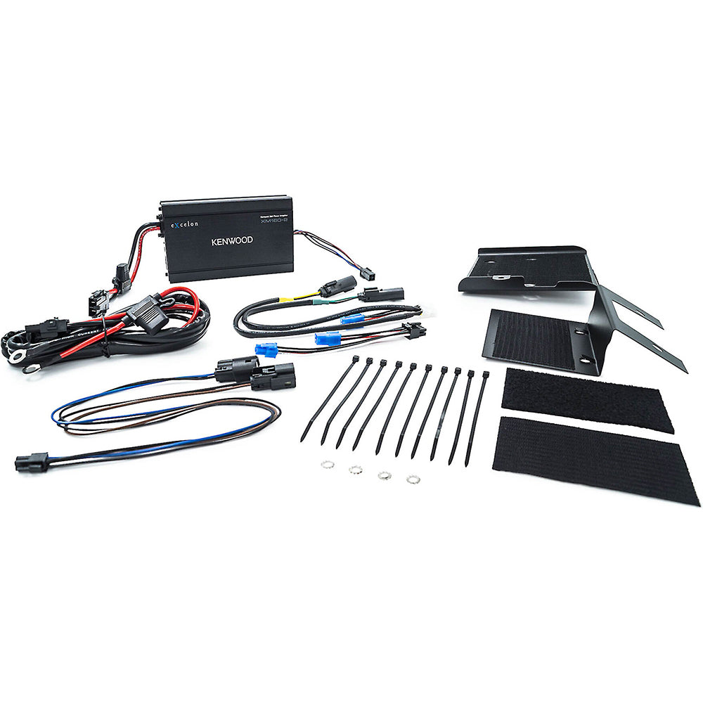 Kenwood Excelon P-HD1F Upper Fairing Audio Kit + Soundstream Reserve V2 Radio for select 2014-Up Harley Davidson® Motorcycles