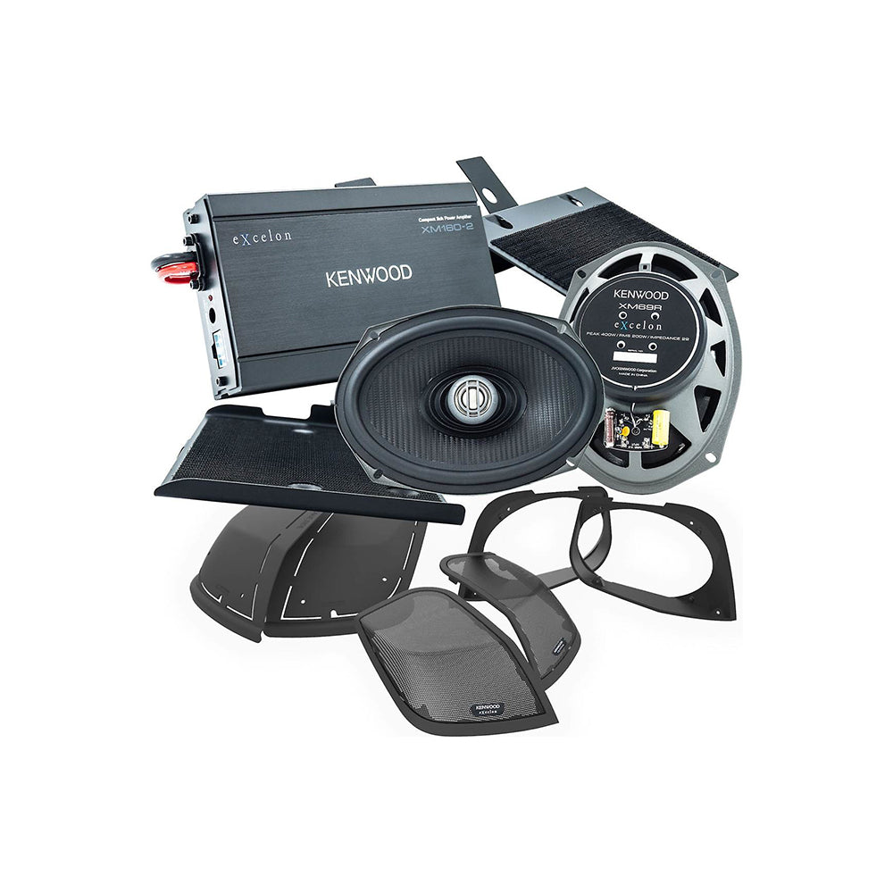 Kenwood Excelon P-HD2R Rear audio kit for select 2014-up Harley
