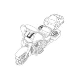 Kenwood Excelon P-HD2R Rear audio kit for select 2014-up Harley-Davidson® Motorcycles
