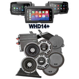 Kenwood Excelon P-HD4UT Upper Fairing & Tour Pak Audio Kit + Soundstream Reserve WHD14+ Radio for select 2014-Up Harley Davidson® Motorcycles