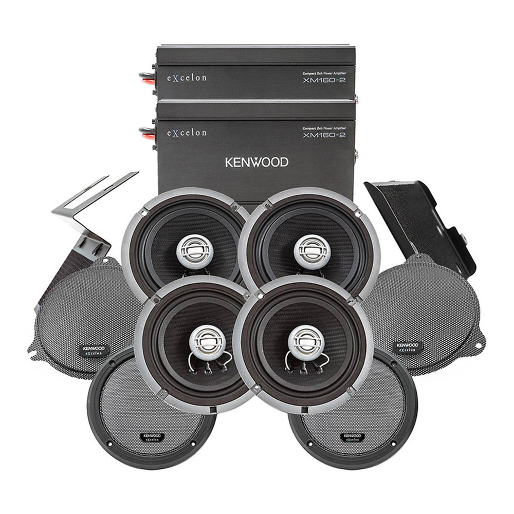 Kenwood Excelon P-HD4UT Upper Fairing & Tour Pak Audio Kit for