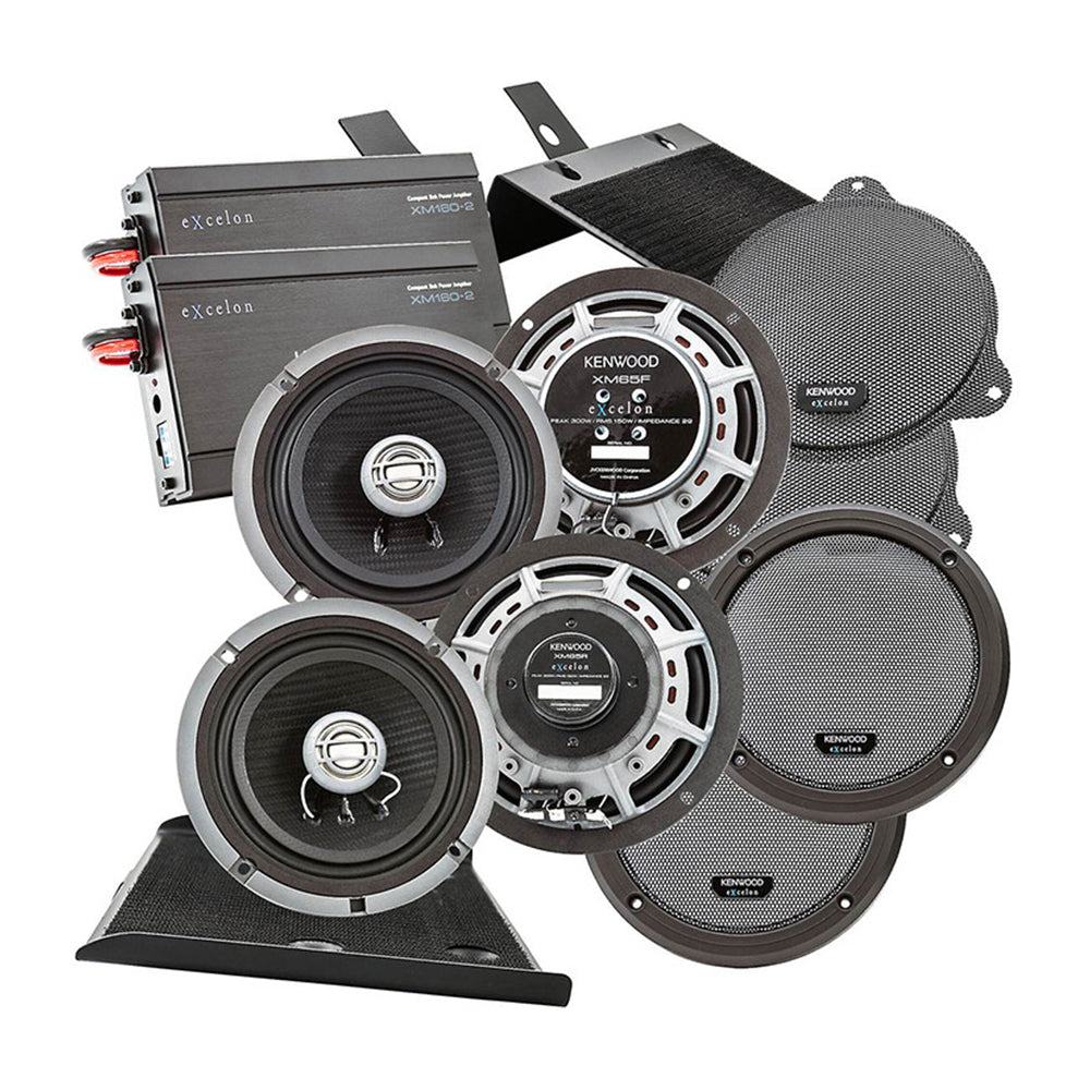Kenwood Excelon P-HD4UT Upper Fairing & Tour Pak Audio Kit for
