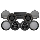 Precision Power HTW Stage 4 Plug & Play Amp and Speaker Package For 2014-2023 Harley Davidson® Street Glide and Electra Glide with Factory or Existing SoundStream Reserve Radios