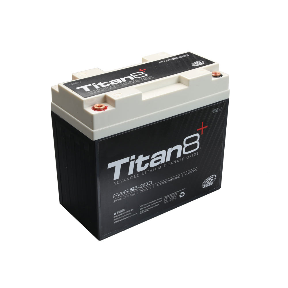 XS Power Titan8 PWR-S5-20Q Lithium Titan8 Powersports Battery