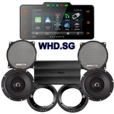 Precision Power Stage 2 Plug & Play Amp And Speaker Package With Soundstream Reserve WHD.SG Radio For 1998-2013 Harley Davidson® Street Glide, Electra Glide, And Ultra