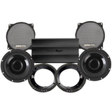 Precision Power HT Stage 2 Plug & Play Amp And Speaker Package For 1996-2013 Harley Davidson® Street Glide, Electra Glide, And Ultra for Existing Soundstream Reserve, Aquatic-AV, and Boss Radios