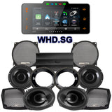 Precision Power HT Stage 4 Plug & Play Amp And Speaker Package With Soundstream Reserve WHD.SG Radio For 1998-2013 Harley Davidson® Street Glide, Electra Glide, And Ultra