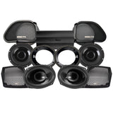 Precision Power HT Stage 4 Plug & Play Amp And Speaker Package For 1996-2013 Harley Davidson® Road Glide for Existing Soundstream Reserve, Aquatic-AV, and Boss Radios