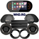 Precision Power HTW Stage 2 Plug & Play Amp And Speaker Package With Soundstream Reserve WHD.RG Radio For 1998-2013 Harley Davidson® Road Glide