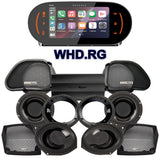 Precision Power HT Stage 4 Plug & Play Amp And Speaker Package With SoundStream Reserve WHD.RG Radio For 1998-2013 Harley Davidson® Road Glide