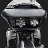 Custom Dynamics Shark Demon SD2-RG-WW Performance LED Headlight Kit for 2015-2023 Harley Davidson® Road Glide Motorcycles ( 20012790 )