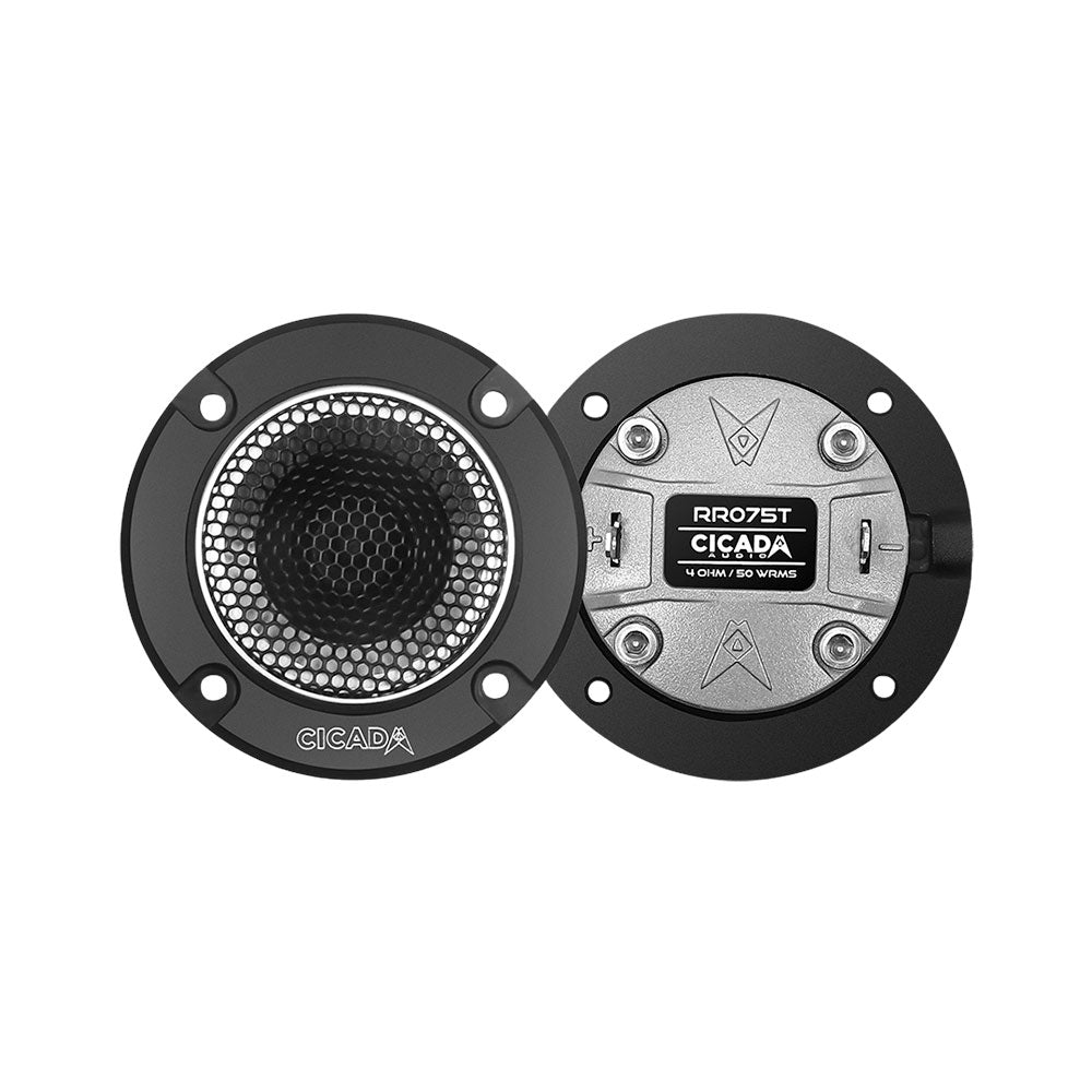 Cicada Audio RR075T 0.75" 4-Ohm Ring Radiator Horn Tweeters- Pair