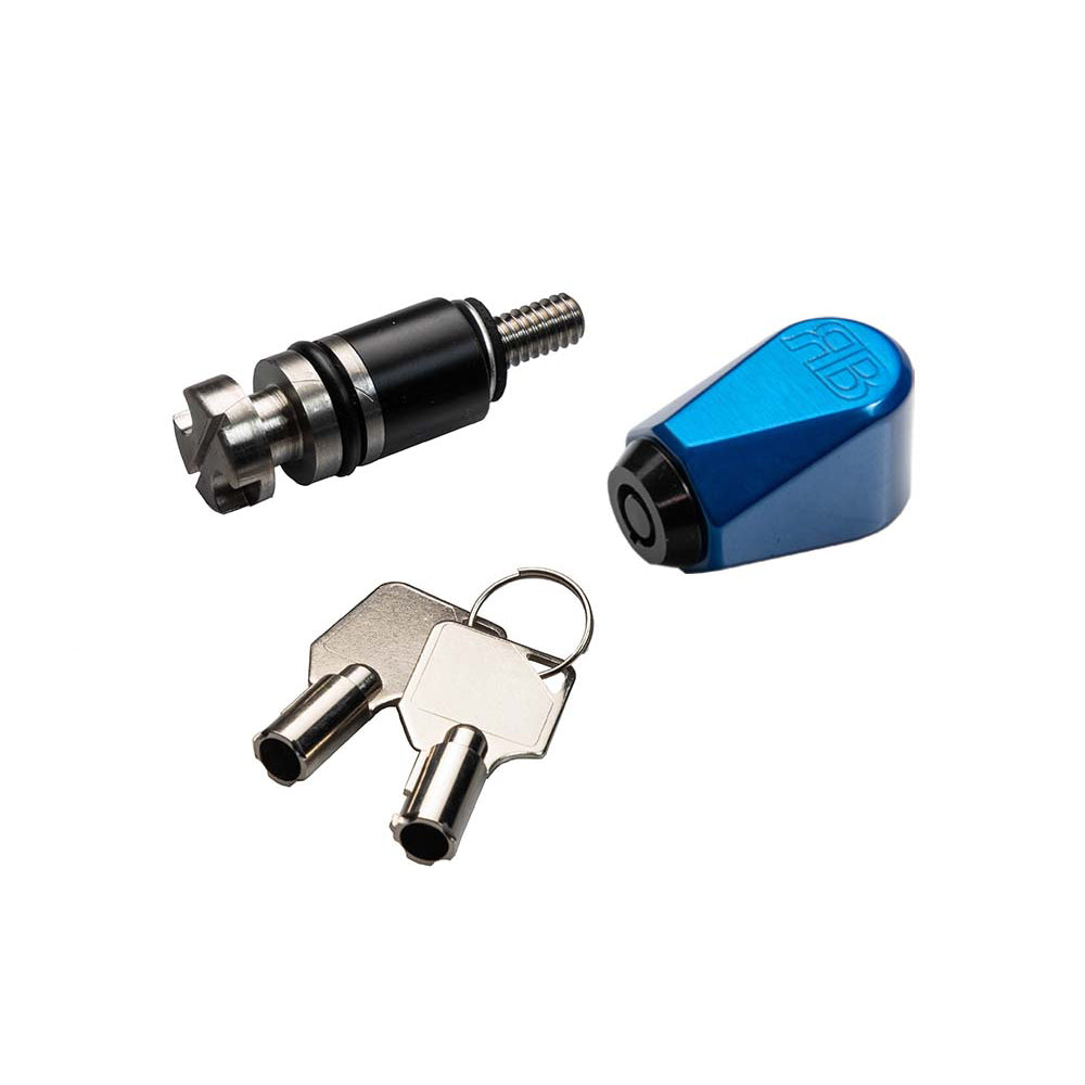 Robert Becker Design SLX-Blk Black Seat Lock For Harley Davidson® Freewheeler And Road Glide 3 Motorcycles