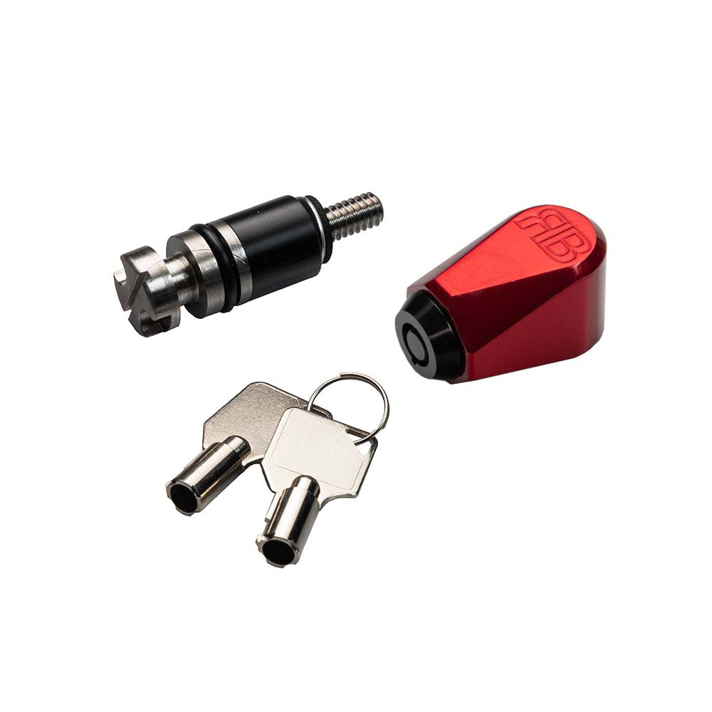 2007ホリディロッズ テイルドラッガー Robert Becker Design SLX-Blk Black Seat Lock For Harley Davidson